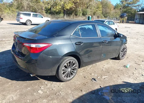 2014 Toyota Corolla S Plus z USA, uszkodzony, nr VIN 2T1BURHE8EC042401